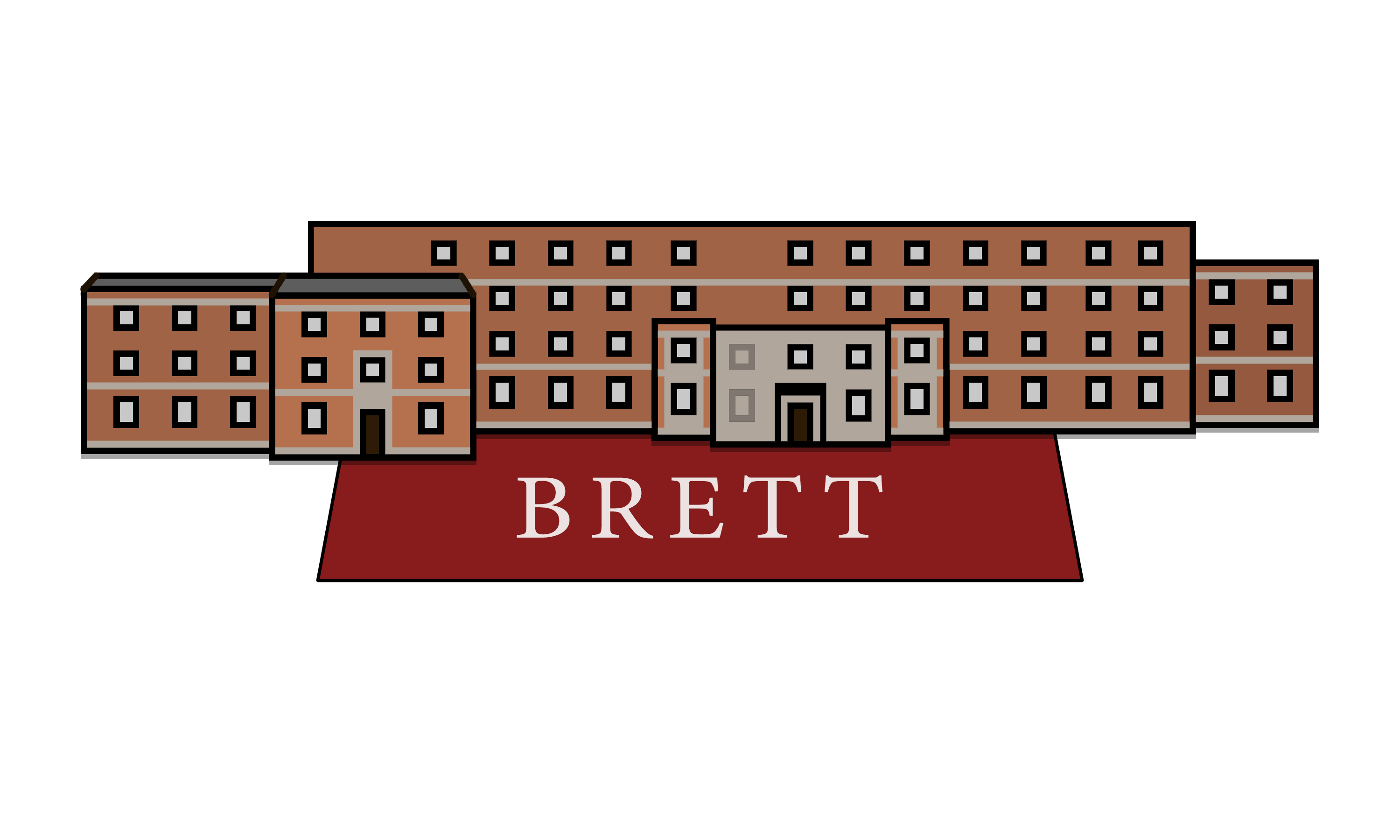 An icon of Brett House at UMass